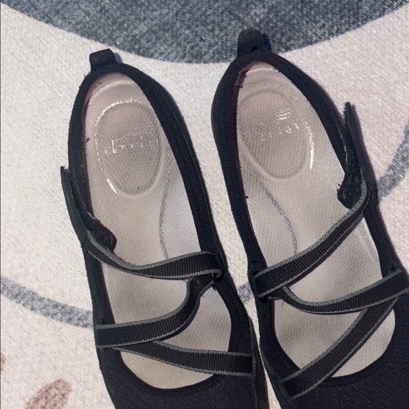Dansko Hazel Mary Jane’s Suede Mesh Comfort Shoe Size 37 - Picture 2 of 5